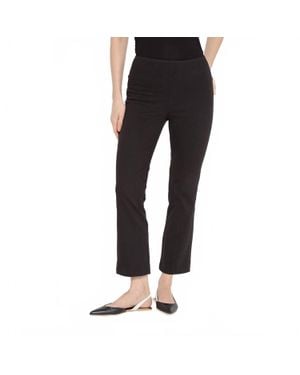 Lyssé Ankle Denim Baby Bootcut Jeans - Black