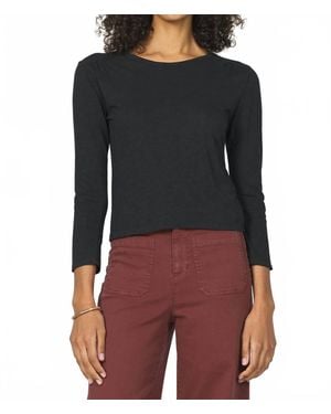 Another Love Melia Long Sleeve Top - Black