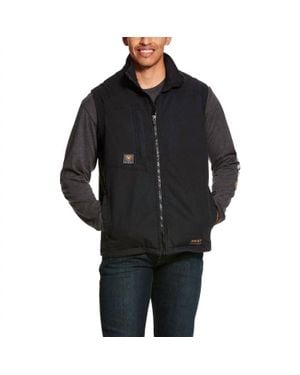 Ariat Washed Duracanvas Insulated Winter Vest - Black