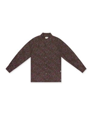 Aimé Leon Dore Paisley Print Button-Down Shirt - Brown