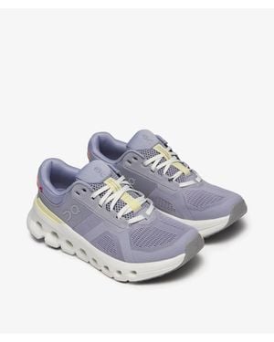 On Shoes Cloudrunner 2 3We10134049 Sneakers Lilac Ivory Athletic Running Shoes - Blue