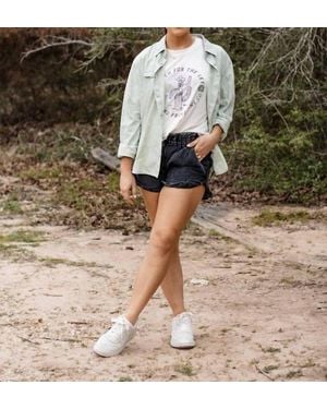 Tasha Polizzi Dottie Shirt - Blue