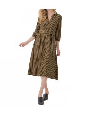 Pact Sunset Cotton Easy Dress - Natural