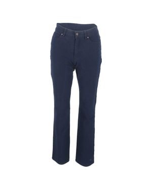 ESCADA High-Rise Flared Pants - Blue