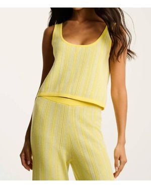 Lisa Todd Sun Kissed Tank Top - Yellow