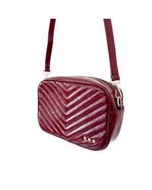 Pretty Simple Sienna Quilted Crossbody Bag - Pink