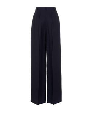 Mantu Crease Front Pants - Blue