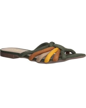 Love Rio Tracy Flat Sandal - Brown