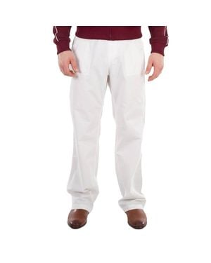 BLACK LABEL CRESTBRIDGE Straight-Leg Cotton Pants - Gray