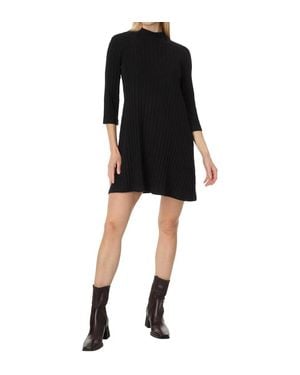 Michael Stars Mirabelle Elbow Sleeve Dress - Black
