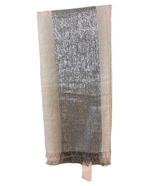 Jane Carr Solitaire Scarf - Gray