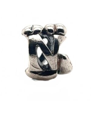Trollbeads Letter Bead N Bead - Black