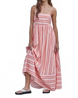 By Together Striped Midi Dress - Pink