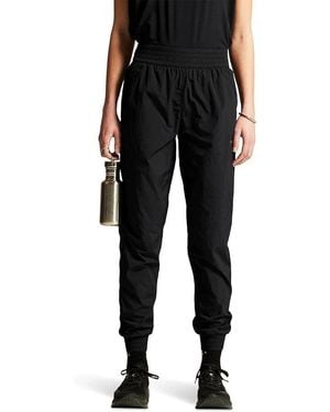 C.r.a.f.t Join Wind Pants Zip Pockets Ankle Cuff Elastic Waist Red1061 - Black