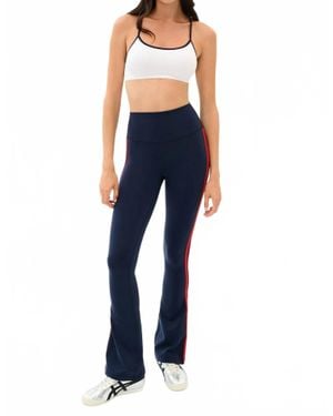 Splits59 Raquel High Waist Supplex Flare Pants - Blue