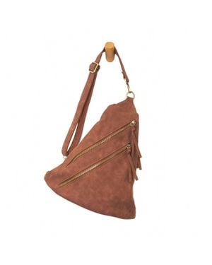 Joy Susan Peyton Convertible Backpack - Brown