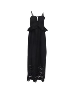 Caroline Constas Reyna Maxi Dress - Black