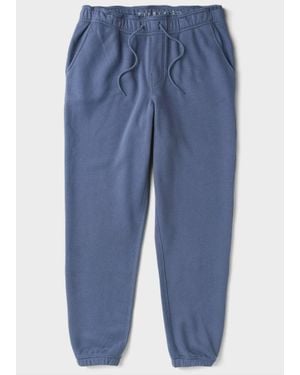 Vissla Boy's Solid Sets Eco Elastic Sweatpant - Blue