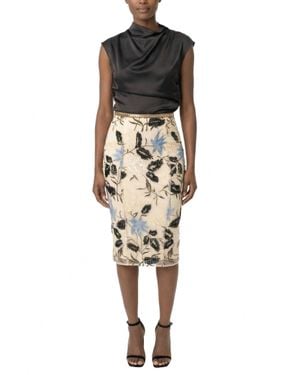 AREA STARS Jesse Cocktail Skirt - Multicolor