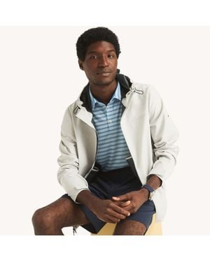 Nautica Packable Seam-Sealed Jacket - Blue