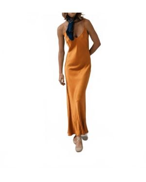 Cali Dreaming Jones Slip Dress - Metallic