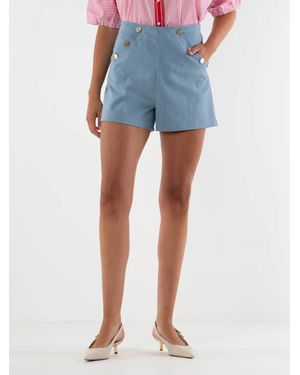 Emily Mccarthy Saylor Short - Blue