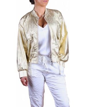 Gigi Moda Ornella Bomber Jacket - White