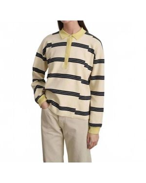B Sides Rugby Polo Shirt - Natural