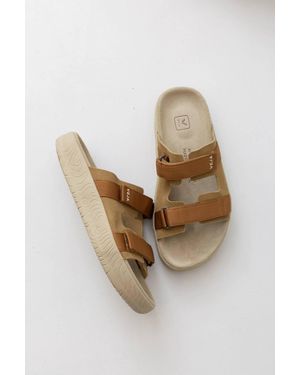 Veja Tent Arpoador Suede Sandal - White