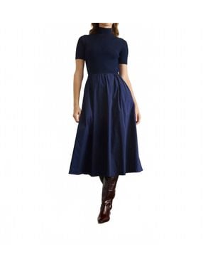 Tanya Taylor Teresa Knit Dress - Blue