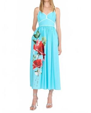 CHRISTY LYNN Leilani Midi Dress - Blue