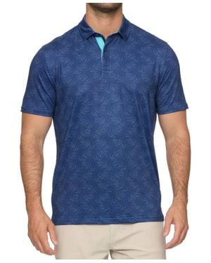 Flag & Anthem Letona Short Sleeve Performance Polo - Blue