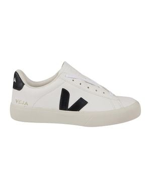 Veja Campo Eco Leather Low Sneakers - Gray