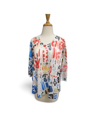 Inoa Lost Letters Top - Red