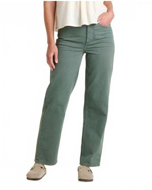 Toad & Co. Tamarack Straight Jean - Green