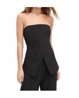 FAVORITE DAUGHTER Missed Your Chance Top - Black