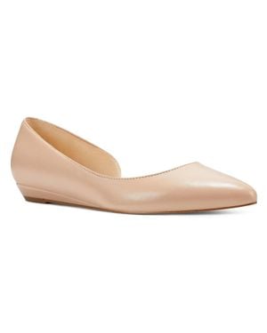 Nine West Saige D'Orsay Flats - White