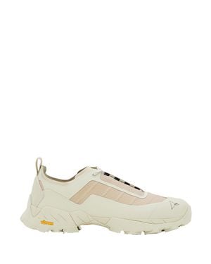 ROA Contemporary Light Sneakers With Water-Repellent Finish And Textured Grip - White
