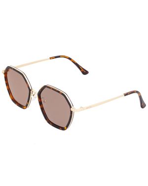 Bertha Ariana Polarized Sunglasses - Metallic