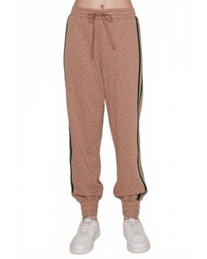 White Birch Teagan Blossom Sweatpants - Brown