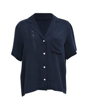 Mansur Gavriel Button Down Blouse - Blue
