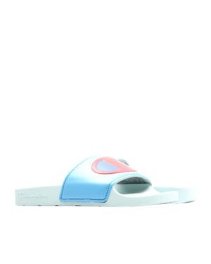 Champion Lifeâ„ Ipo Color Block Active/Multi Slides Cm100329W - Blue