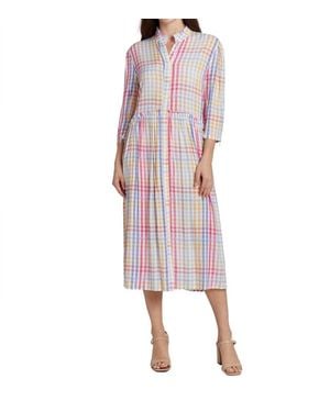 Taylor Tillman Liza Midi Shirt Dress - Pink