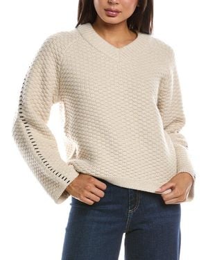 Rag & Bone Norma Wool Sweater - Natural