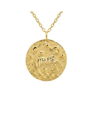 Love Local Jewelry Aries Widder Adjustable Length Necklace - Metallic