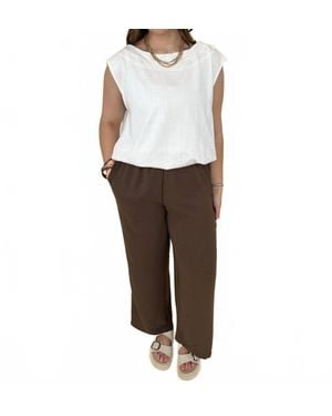 Thml Valoria Sleeveless Ruffle Top - White
