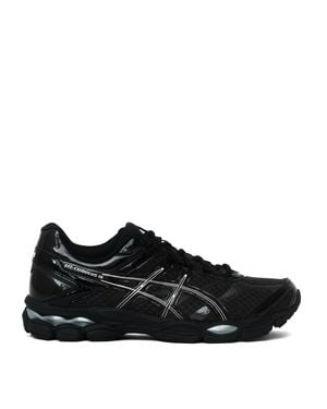 Asics Gel-Cumulus 16 Low-Profile Glossy Running Sneakers - Black