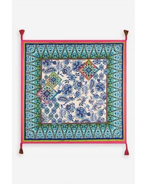 Johnny Was Elaine Scarf - Blue