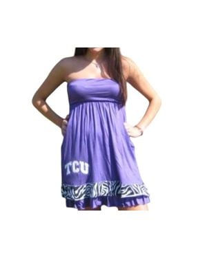Livy Lu Tcu Logo Tube Dress - Purple