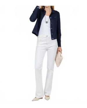 Pure Amici Lumila Linen Jacket - Blue